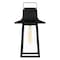 Quoizel Devonport 1-Light Matte Black Outdoor Wall Lantern DEV8410MBK - alternate 2